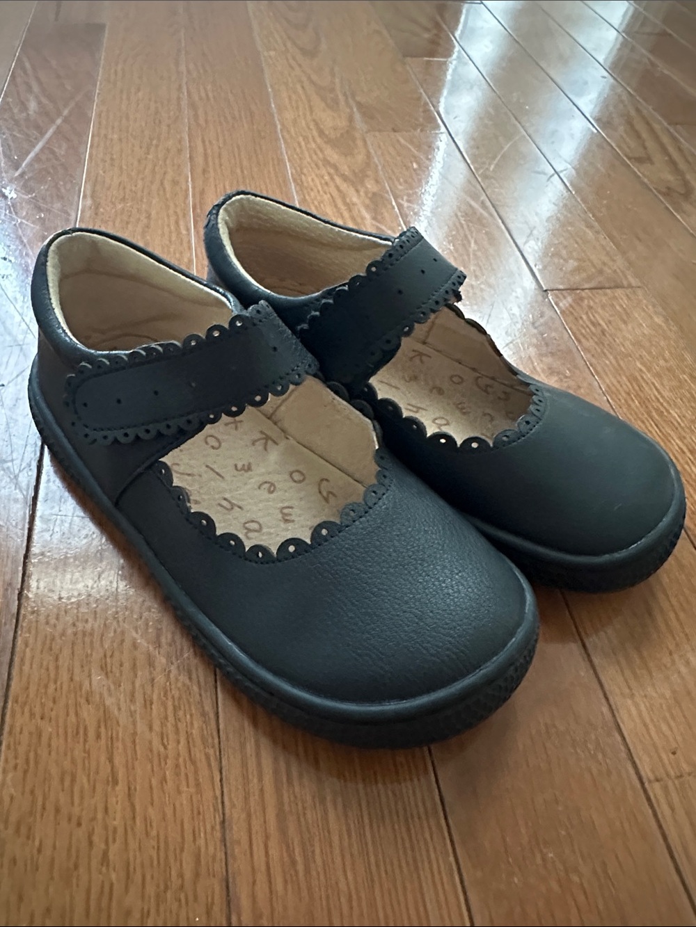 Livie and Luca black mary-jane shoes, size 12 toddler